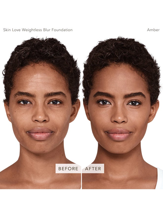 BECCA Skin Love Weightless Blur Foundation Cream Amber  - Image 4