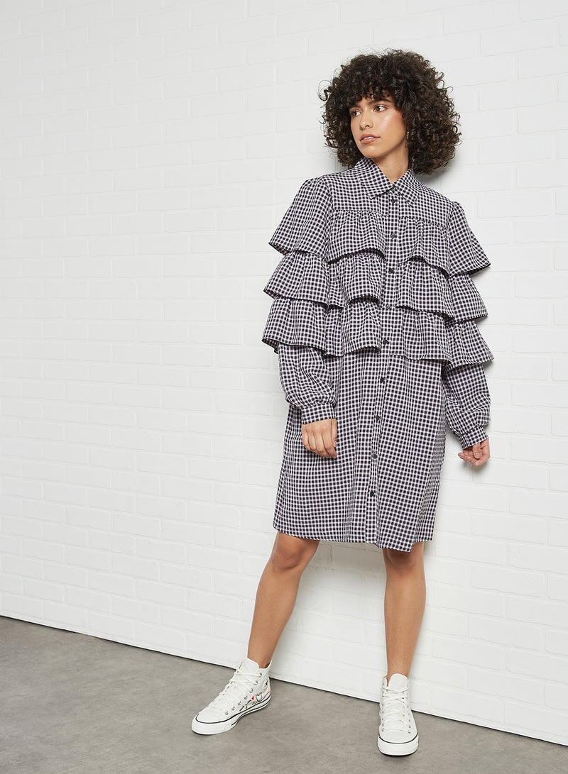 PIECES - Gyrali Shirt Dress Orchid Bloom - Image 1