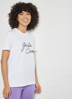Bright Whiteprint:Girls Can