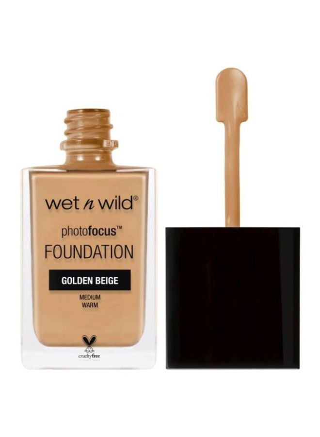 Wet N Wild Photo Focus Foundation Golden Beige  - Image 2