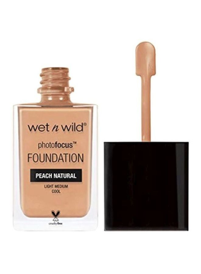 Wet N Wild Photo Focus Liquid Foundation Peach Natural  - Image 2