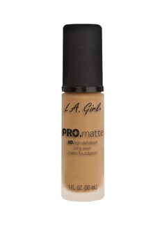 LA Girl Pro Matte Liquid Foundation GLM675 Medium Beige  - Image 1