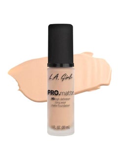 LA Girl Pro Matte Foundation Porcelain  - Image 3