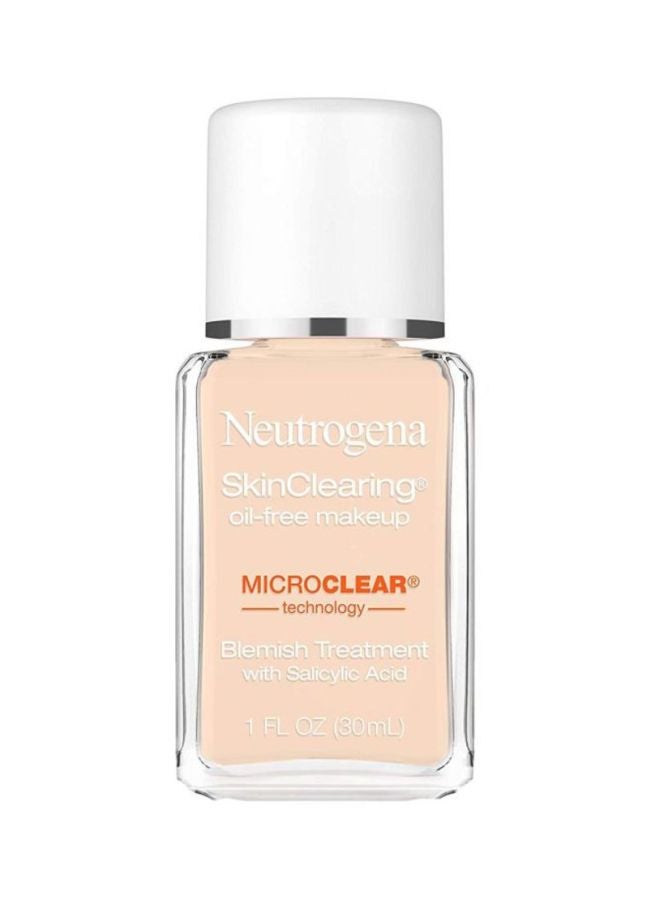 Neutrogena SkinClearing Makeup 10 Classic Ivory  - Image 1
