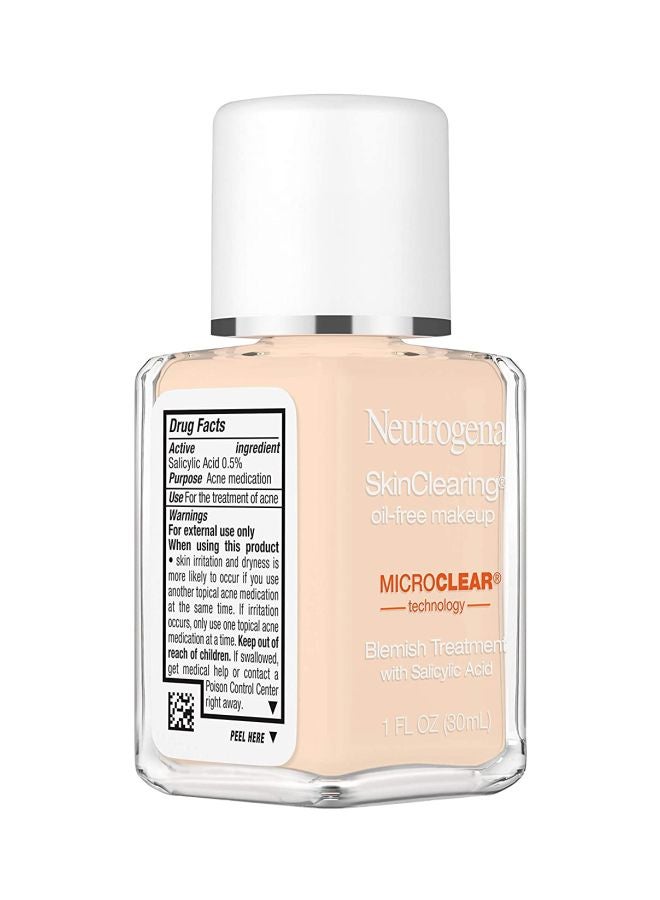 Neutrogena SkinClearing Makeup 10 Classic Ivory  - Image 4