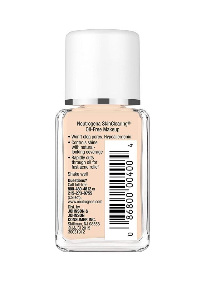 Neutrogena SkinClearing Makeup 10 Classic Ivory  - Image 5