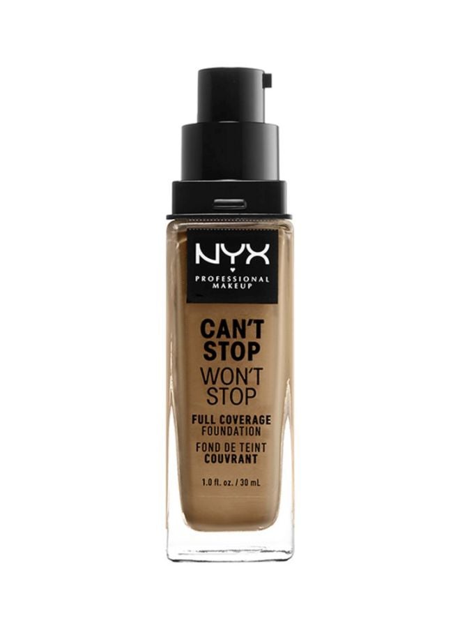NYX PROFESSIONAL MAKEUP Can't Stop Won't Stop Full Coverage Foundation Golden  - Image 2