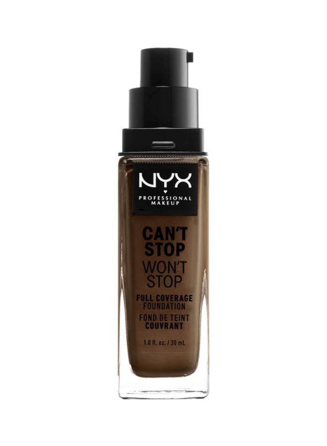 Can't Stop Won't Stop Full Coverage Foundation Deep Cool - v1616169678/N17960912A_2