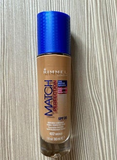 RIMMEL LONDON Match Perfection Mosturizing Foundation 30 ml Bronze 402  - Image 5
