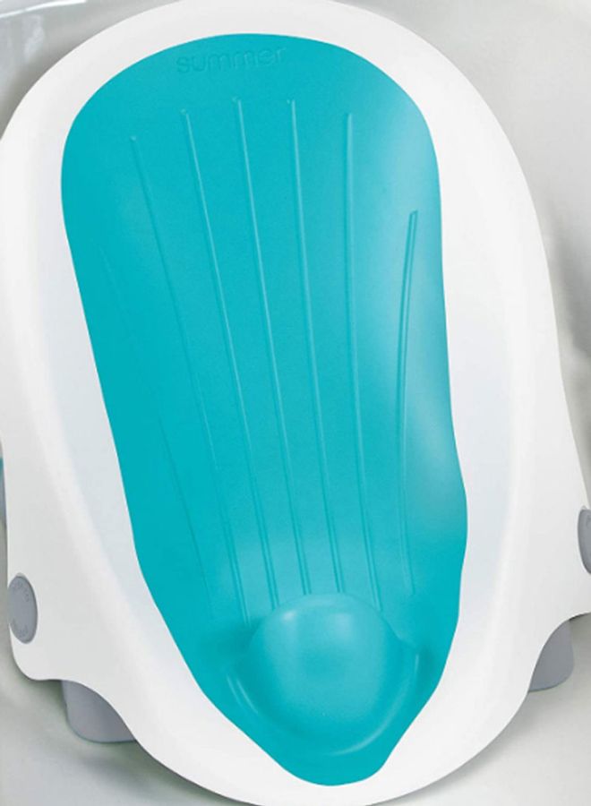 summer infant Clean Rinse Baby Bather, 0+ Months - Blue/White/Grey  - Image 2