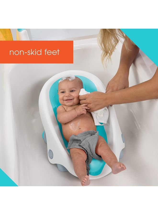summer infant Clean Rinse Baby Bather, 0+ Months - Blue/White/Grey  - Image 5