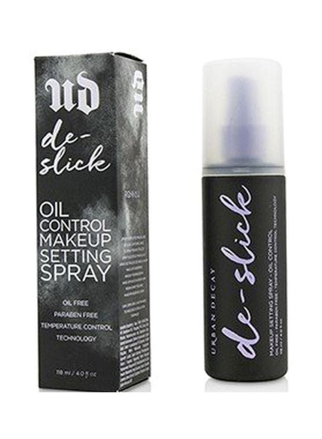 Urban Decay De Slick Oil Control Makeup Setting Spray Clear  - Image 4