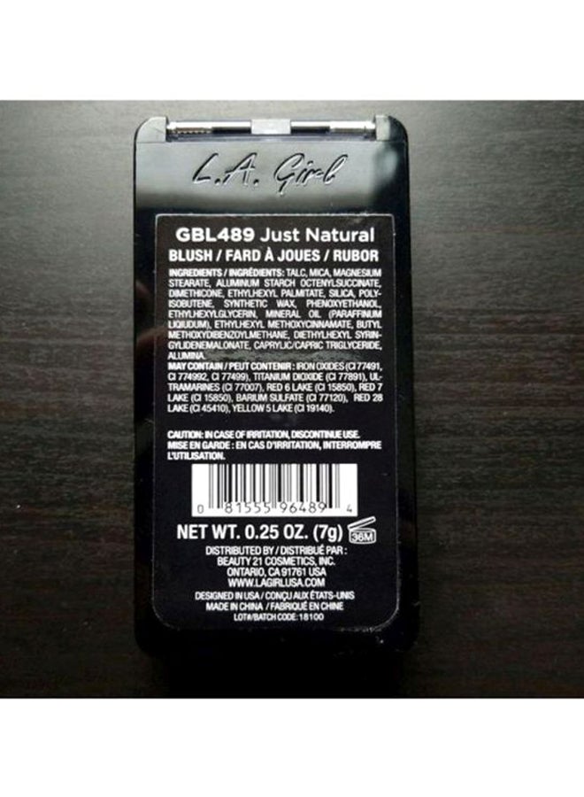 LA Girl Blushing Powder GBL489 Just Natural - Image 4