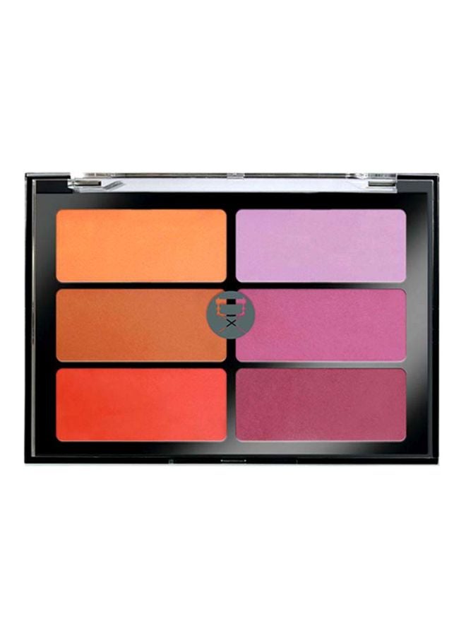 VISEART - 6-Shade Blush Palette Multicolour - Image 1