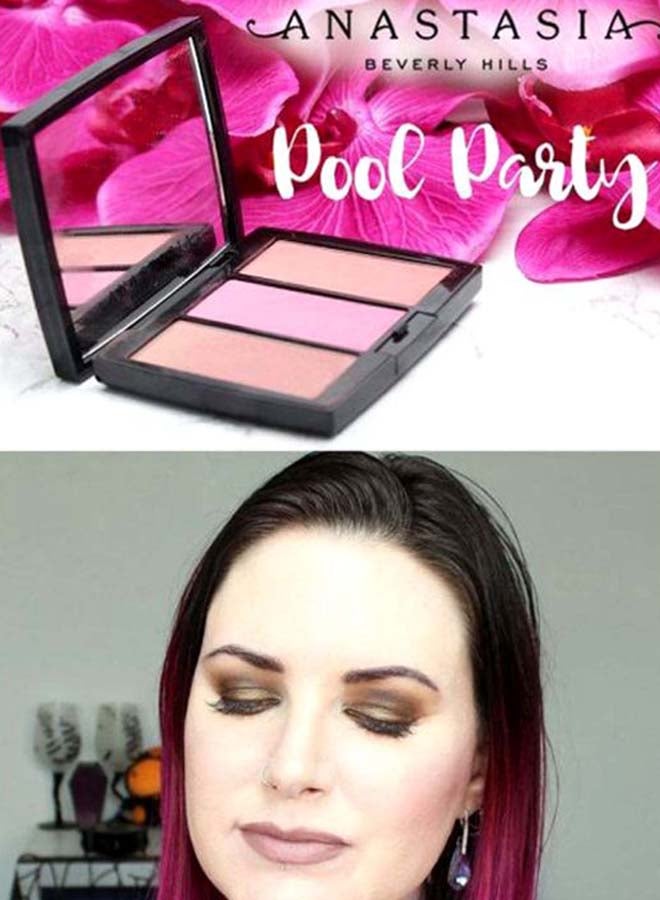 ANASTASIA BEVERLY HILLS Blush Trio Makeup Palette Pool Party  - Image 5
