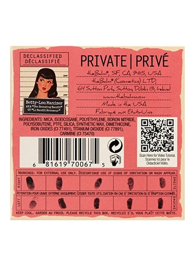 theBalm Betty-Lou Manizer Bronzer Bronzer Beige  - Image 3