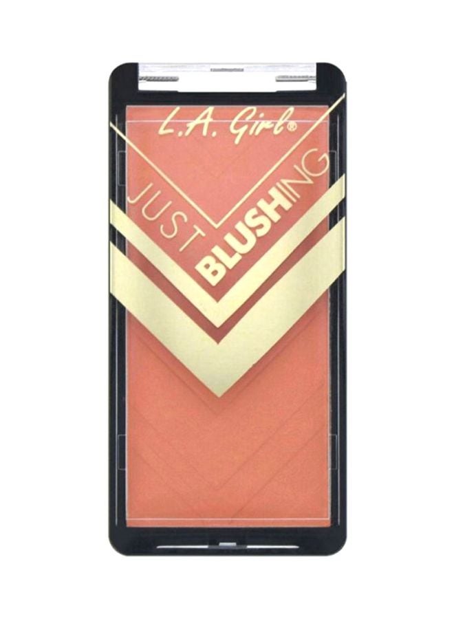 LA Girl Just Blushing Powder GBL 484 Just Peachy  - Image 2