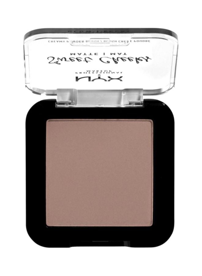 NYX PROFESSIONAL MAKEUP - Sweet Cheeks Creamy Powder Blush Matte So Taupe - Image 1