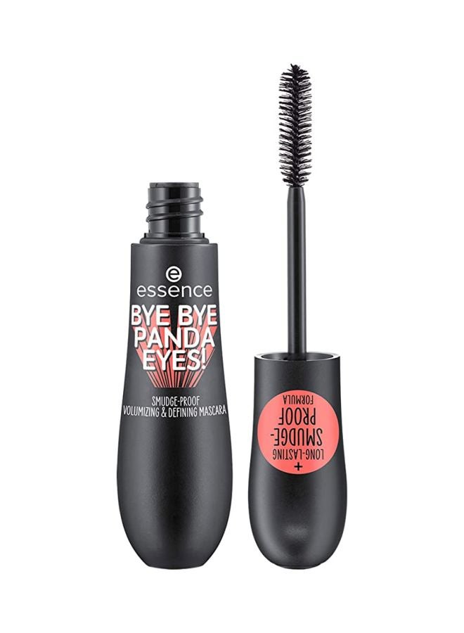 Essence - Bye Panda Eyes! Smudge-Proof Volumizing And Defining Mascara 01 Black - Image 1