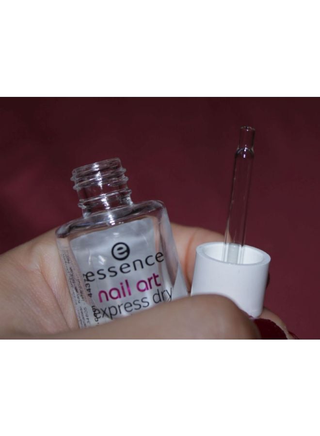 Essence Express Dry Drops Nail Art White - Image 2