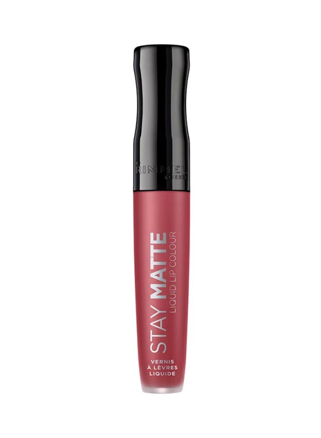 RIMMEL LONDON Stay Matte Liquid Lip Colour – 200 –Pink Blink  - Image 2