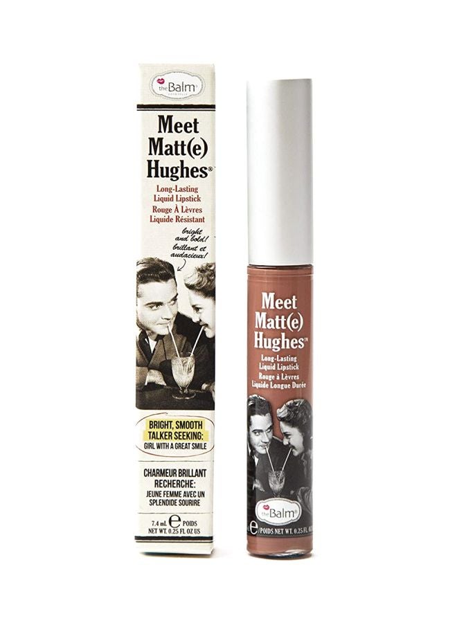 theBalm - Meet Matte Hughes Liquid Lipstick Charismatic - Image 1
