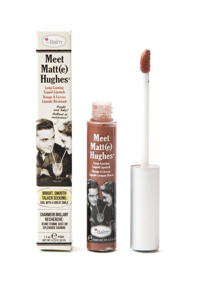 theBalm - Meet Matte Hughes Liquid Lipstick Charismatic - Image 1
