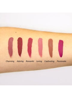 theBalm Pack Of 6 Meet Matte Hughes Lipstick Brown/Red/Beige  - Image 2
