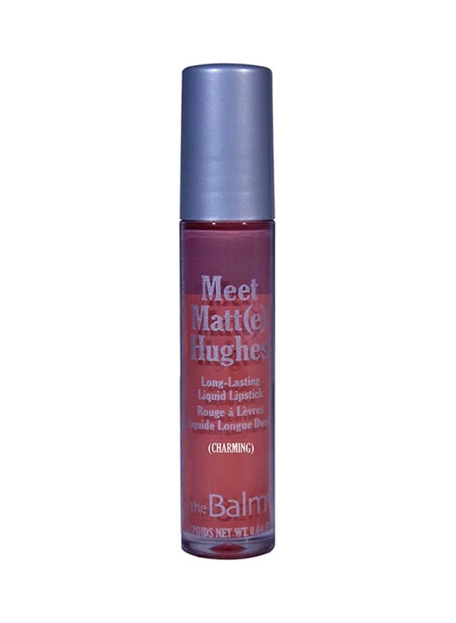 theBalm Set of 6 Meet Matte Hughes Mini Long-Lasting Liquid Lipsticks Multicolour  - Image 2