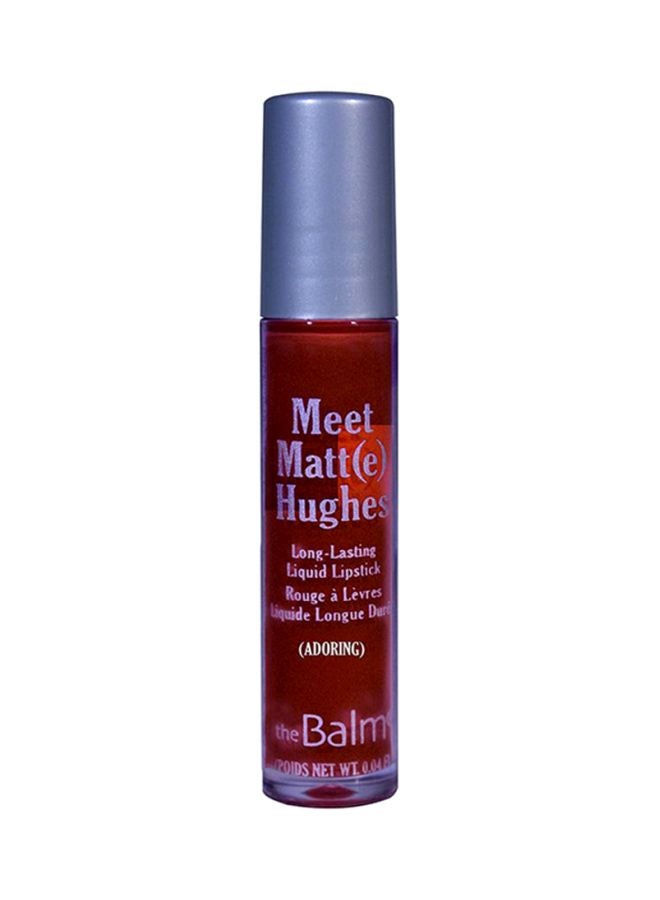 theBalm Set of 6 Meet Matte Hughes Mini Long-Lasting Liquid Lipsticks Multicolour  - Image 3