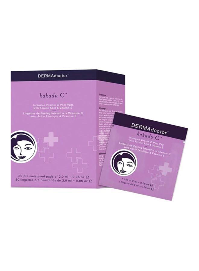 ديرما دكتور ماسك كاكادو سي لتقشير الوجه المكثف 2x30ملليلتر - Image 2