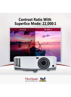 ViewSonic PA503X DLP Wall Screen XGA Projector - 3600 Lumens VS16909 White/Grey  - Image 5