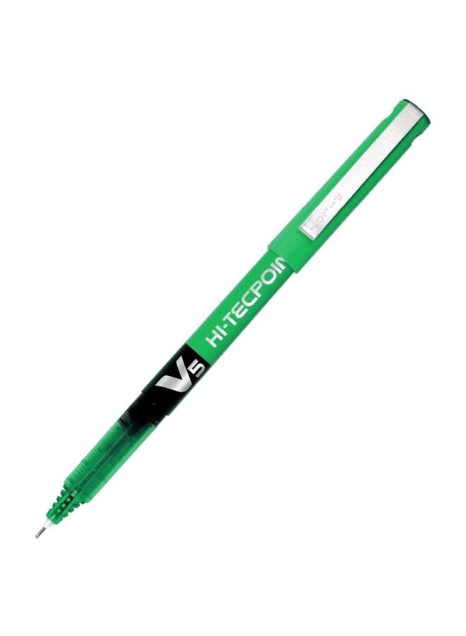 PILOT Pack of 12 Hi-Techpoint Rollerball Pen Green - Image 2