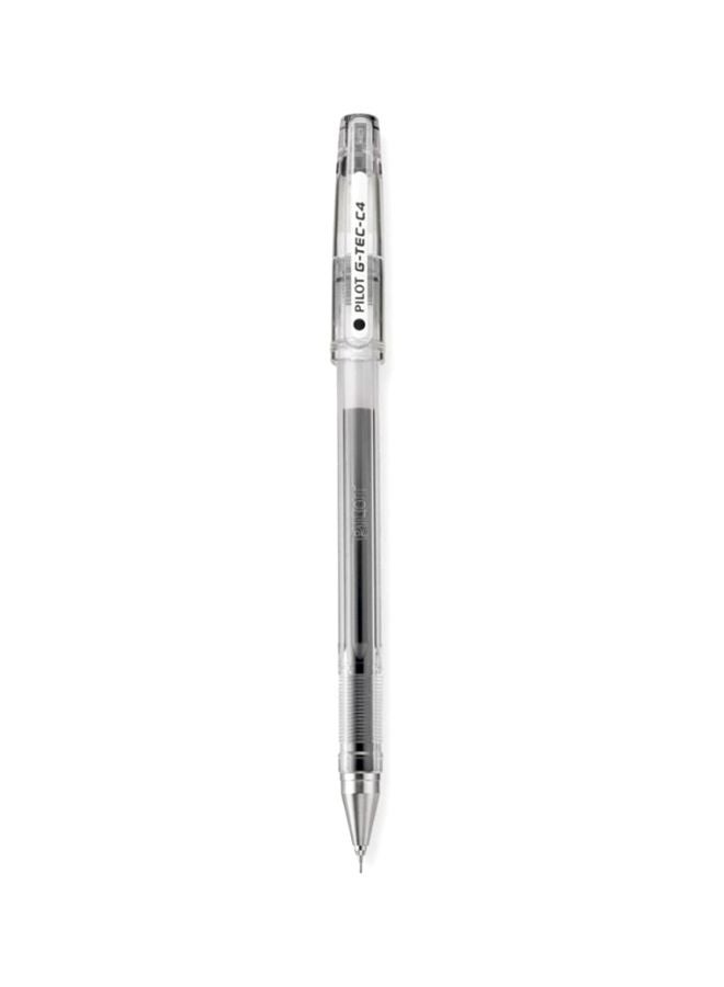 PILOT G-Tec-C Gel Rolling Ball Pens, Ultra Fine Point Black  - Image 1