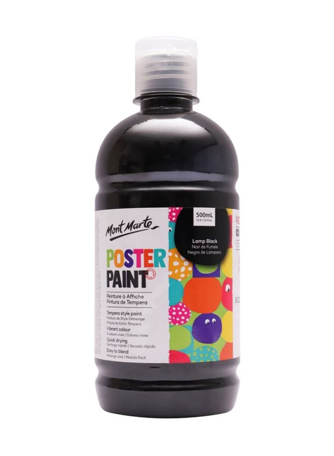 Montmarte Poster Paint black - Image 1