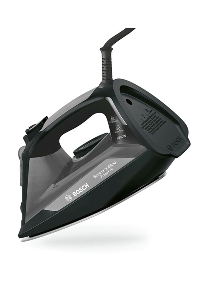 BOSCH - Steam Iron 2800.0 W TDA3021GB Black - Image 1