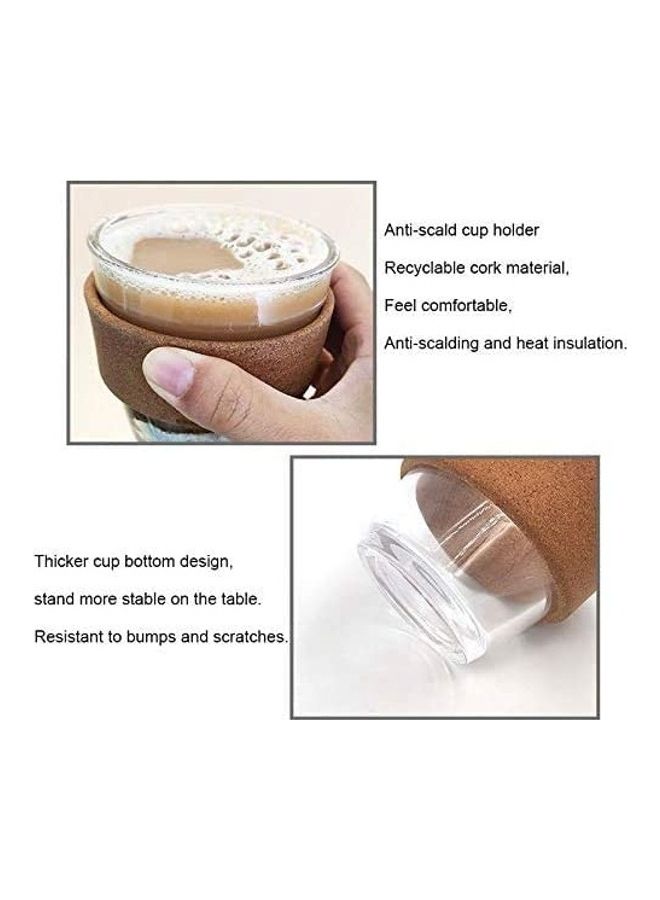 Travel Mug With Lid Clear/Brown/Black - Image 3