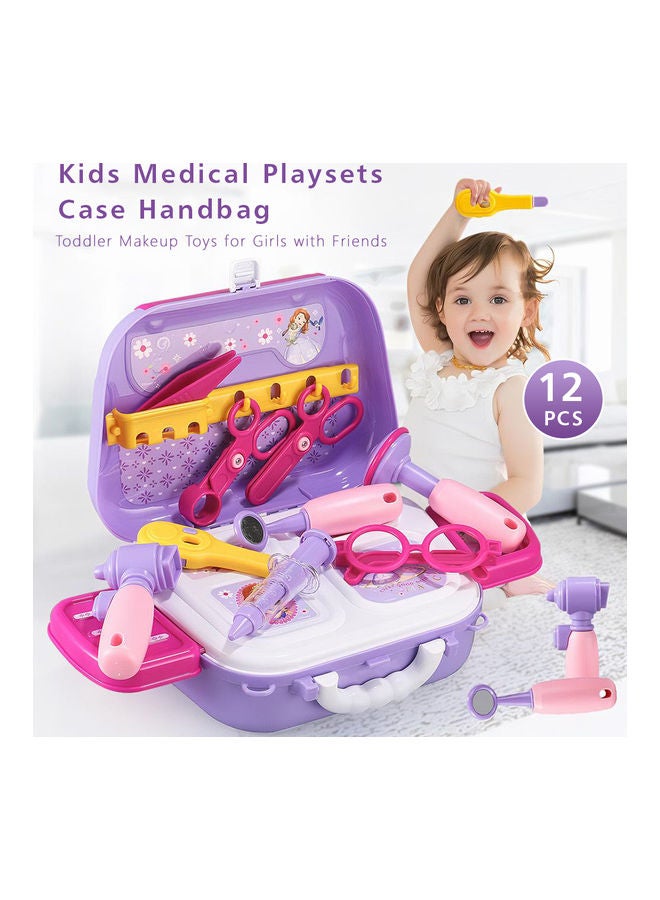 12-Piece Doctor Playset with Case Handbag - Image 1
