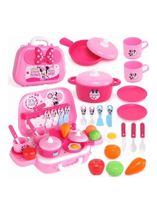 22-Piece Minnie Kitchen Playset with Case Handbag  - Image 4