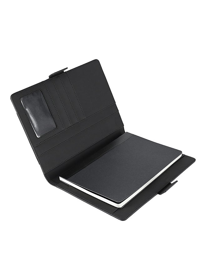 A5 Lined Notebook With Pen And Card Slots Black - v1616221216/N41916803A_4