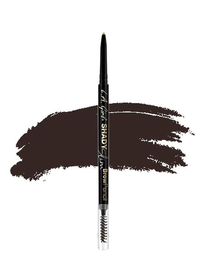 LA Girl - Shady Slim Brow Pencil Blackest Brown - Image 1