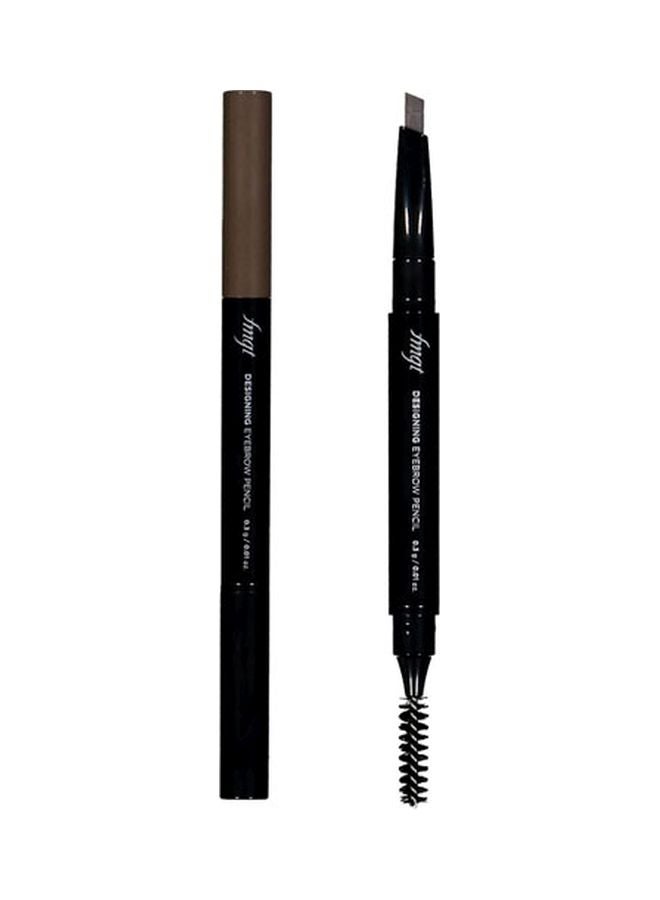 THE FACE SHOP Designing Eyebrow Pencil 02 Gray Brown - Image 2