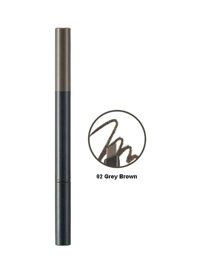 THE FACE SHOP Designing Eyebrow Pencil 02 Gray Brown - Image 4