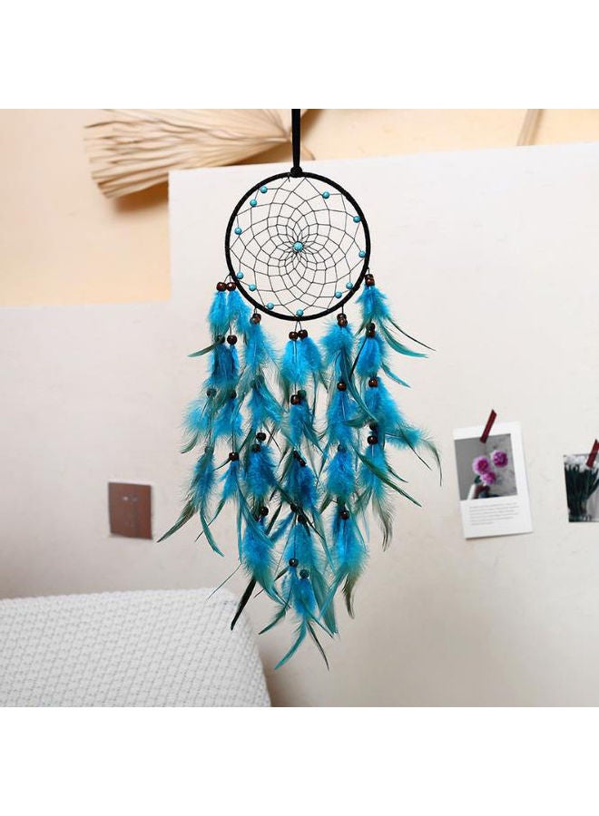AnneFish Indian Feather Dream Catcher Pendant Multicolour 60cm  - Image 4