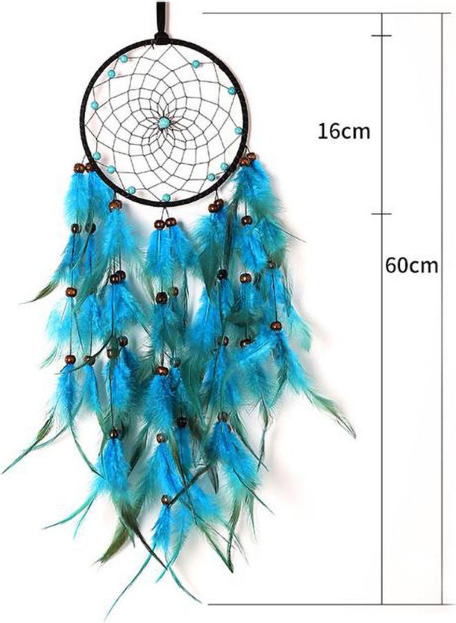 AnneFish Indian Feather Dream Catcher Pendant Multicolour 60cm  - Image 5