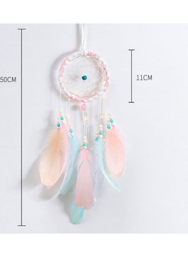 AnneFish Indian Feather Dream Catcher Pendant Multicolour 50cm  - Image 2