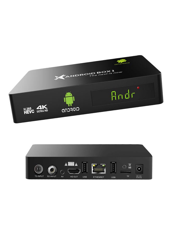 Next - Android 4K Receiver-Box 1 Andr-Box1 Black/Green/White - Image 1