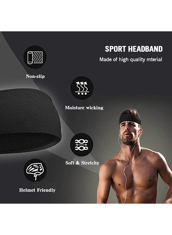 Generic Pack Of 4 Sports Head Band -Assorted 15inch 15inch  - Image 5