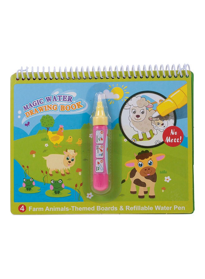كتاب الرسم المائي السحري مع قلم مائي - Image 4