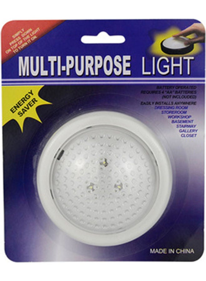 ISank LED Pat Light Touch Lamp White 10x4.5cm - Image 1